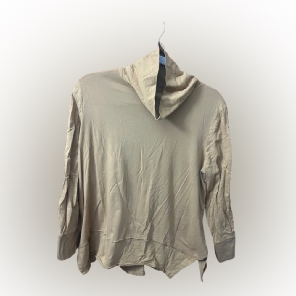 Neon Buddha Tan Tunic Top